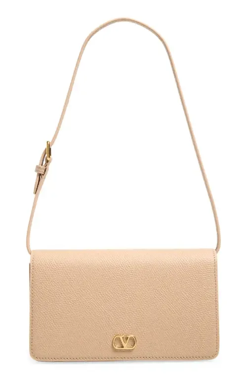 Mini VLOGO Leather Shoulder Bag by Valentino Garavani