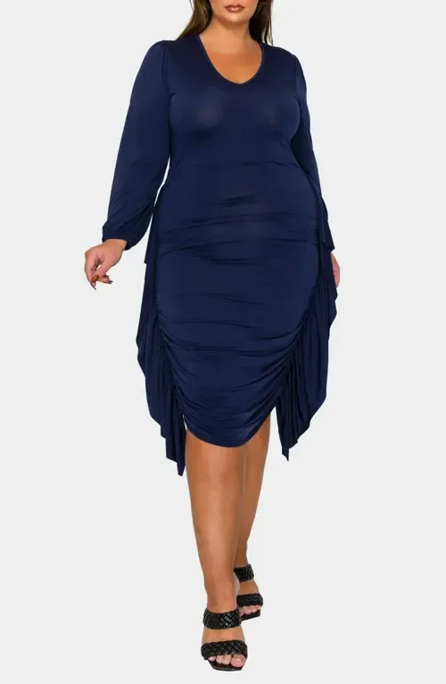 Nova Ruched Bodycon Dress by L I V D