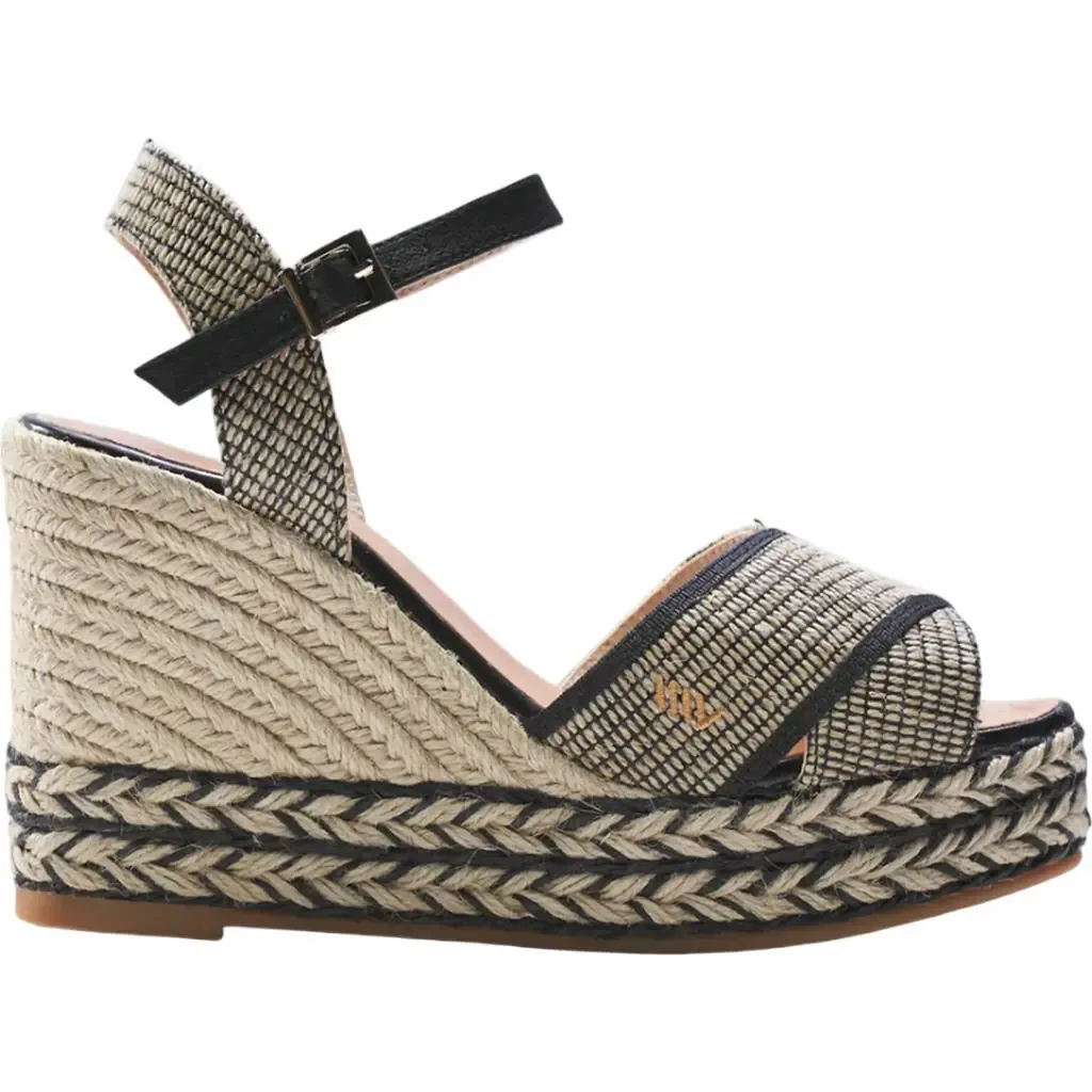 Empuria Canvas Espadrille Sandal Wedges by VISCATA