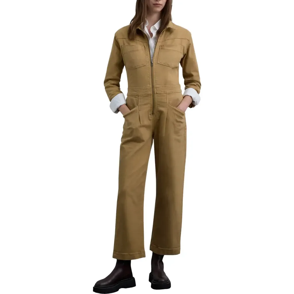 Jumpsuit with Front Zipper by Scalpers
