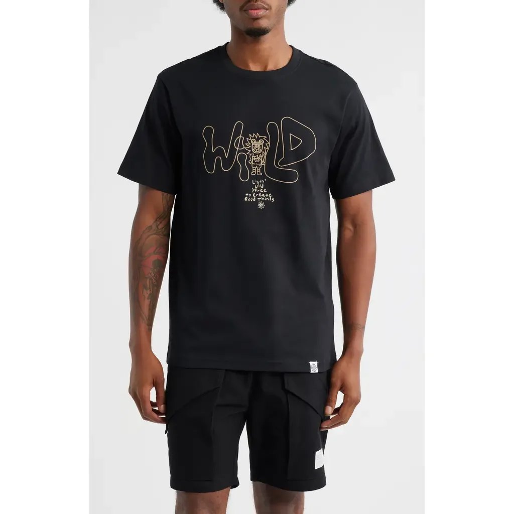Wild & Free Graphic T-Shirt by VIC GARCIA WORLD