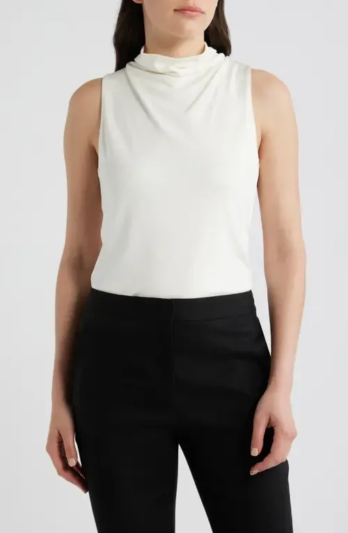 Ecary Sleeveless Cowl Neck Top by BOSS