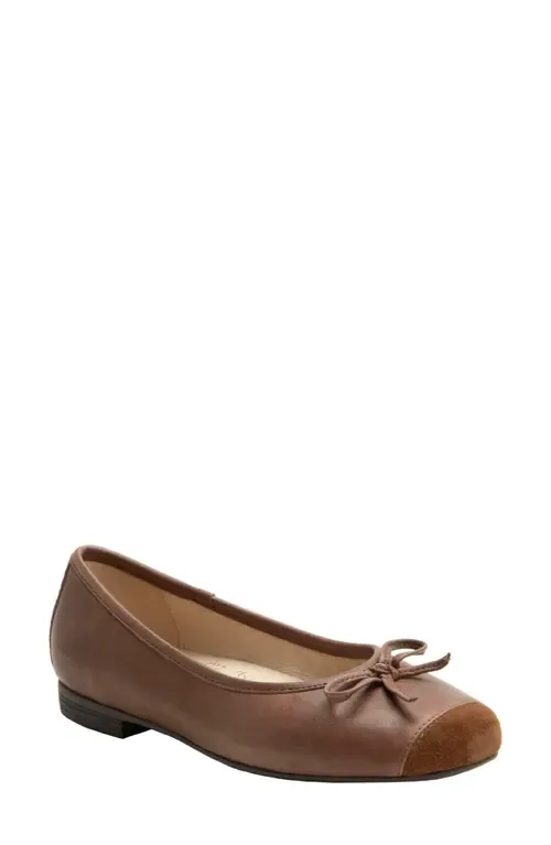 Talya Cap Toe Ballet Flat by Alegria by PG Lite