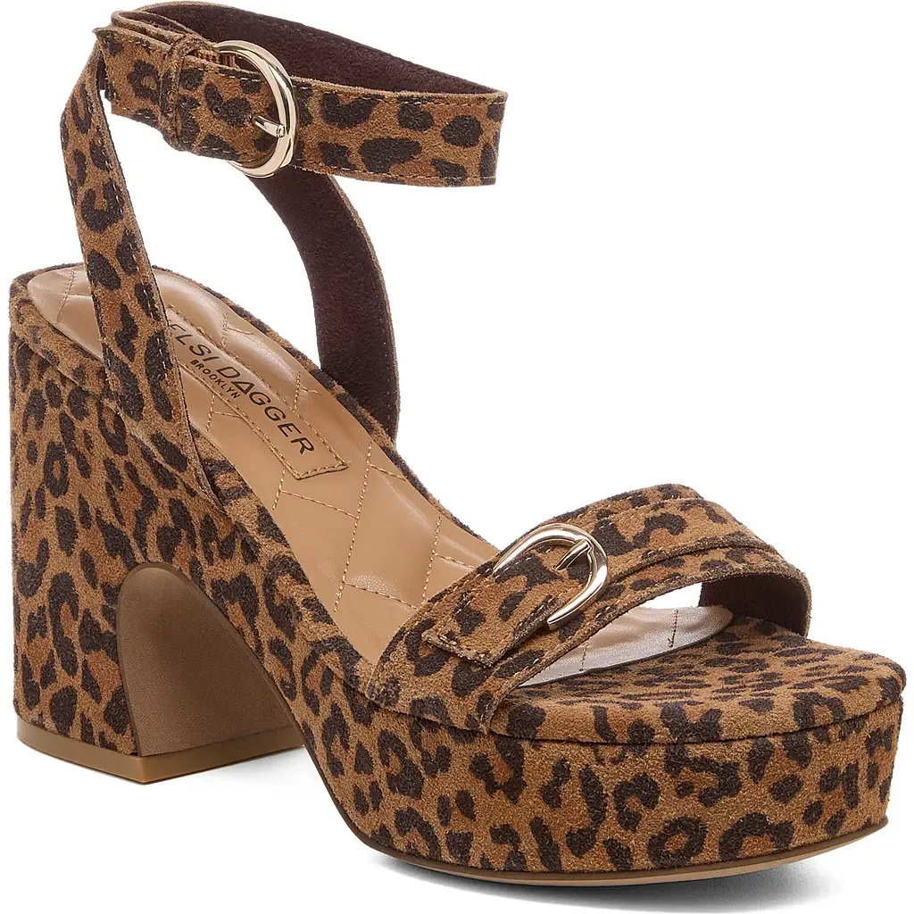 Wendy Ankle Strap Platform Sandal by Kelsi Dagger Brooklyn