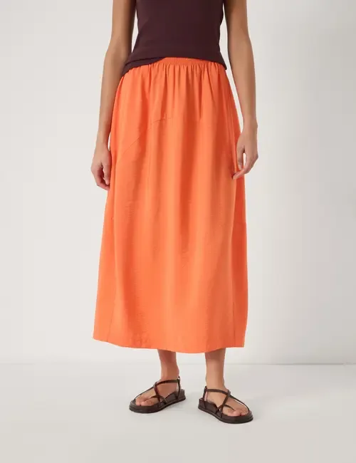 Liddie Air Flow Barrel Maxi Skirt