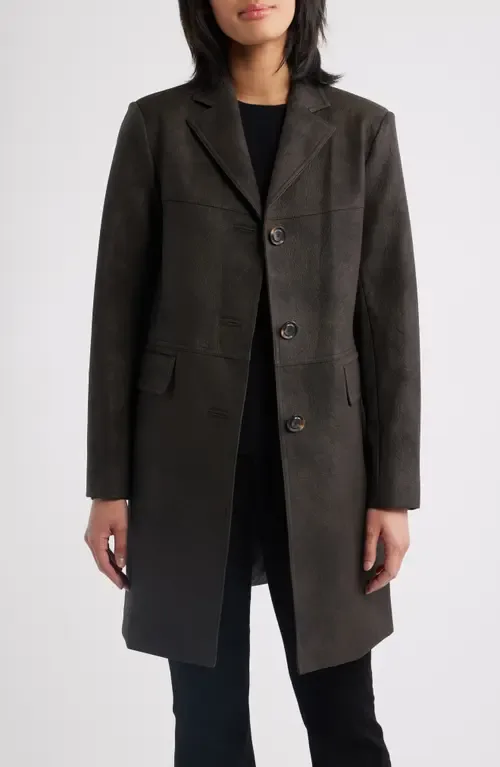 Faux Leather Coat by Sam Edelman