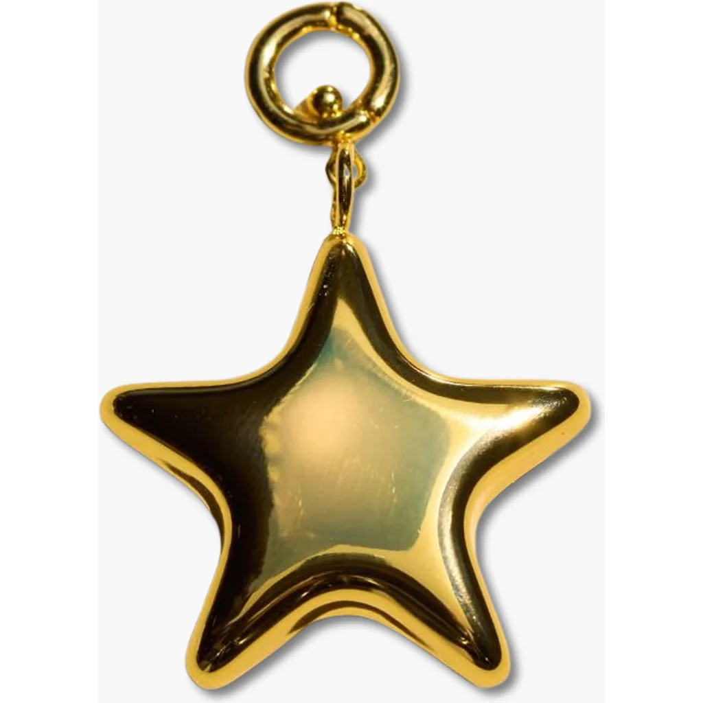 Puffy Star Charm by Nickel & Suede