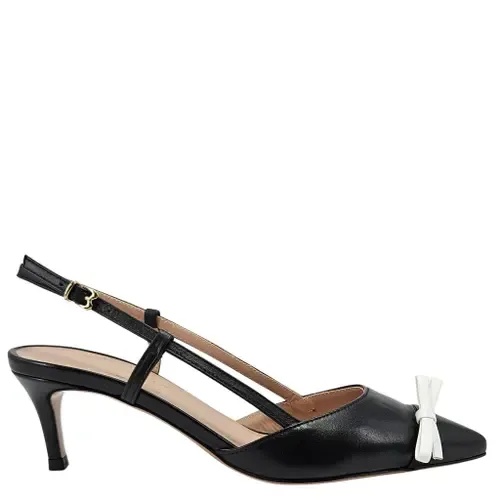 Madison Maison x Roberto Festa Alessia Kitten Heel Slingback by Madison Maison By Roberto Festa