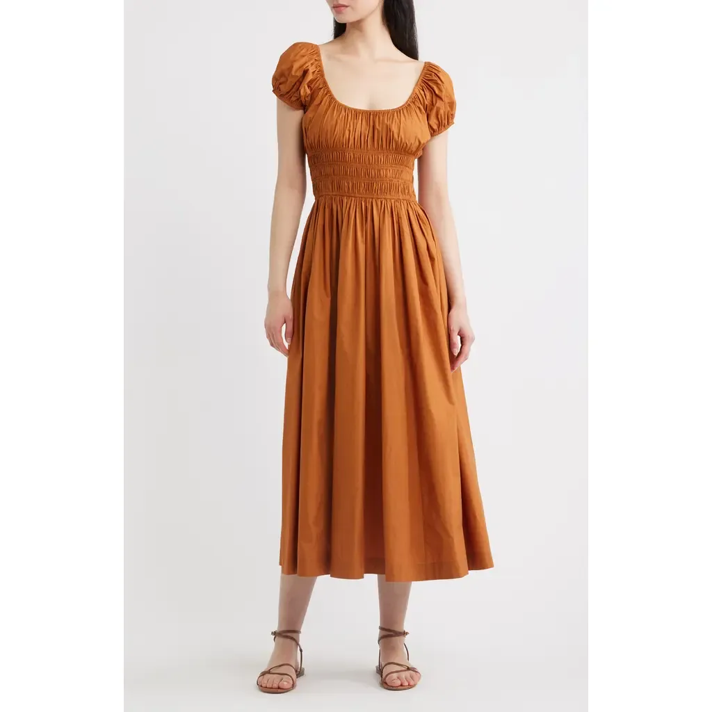 Quinley Organic Cotton Midi Dress