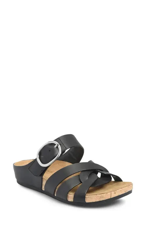 Gianna Platform Wedge Slide Sandal