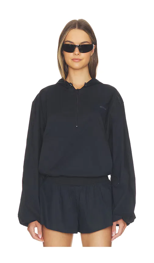 Woven Cotton Half Zip Jacket by SKIMS