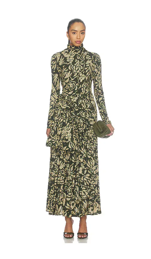 Katy Draped Jersey Dress by Ulla Johnson