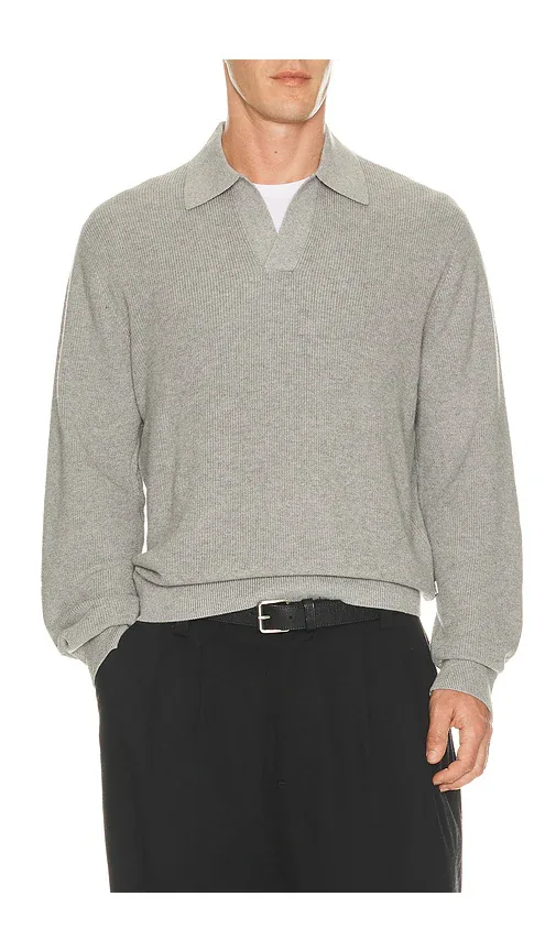 Hope Rib Knit Polo by NN07