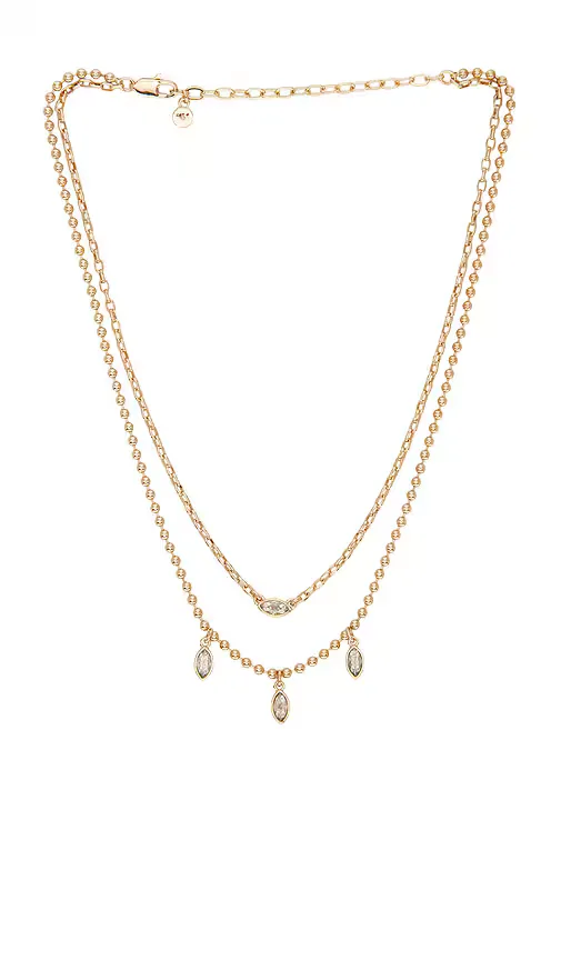 Mini Crystal Charm Necklace