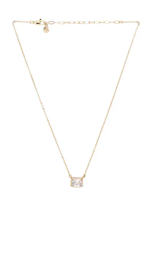 Classic Square Pendant Necklace by Ettika