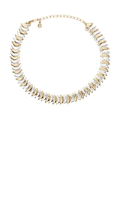 Metal Moderna Necklace by Ettika
