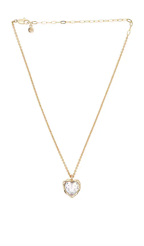True Heart Crystal Necklace by Ettika