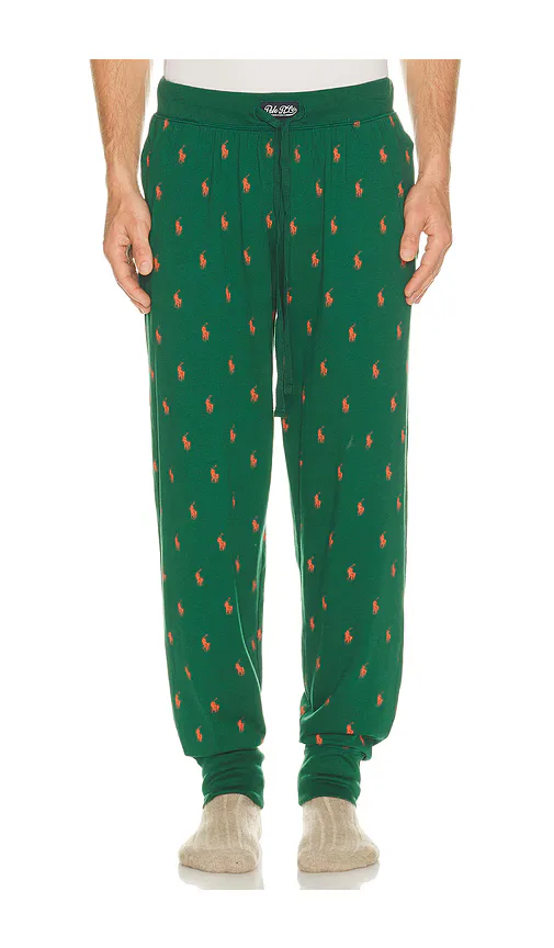 Rib Waistband Pajama Jogger by Polo Ralph Lauren