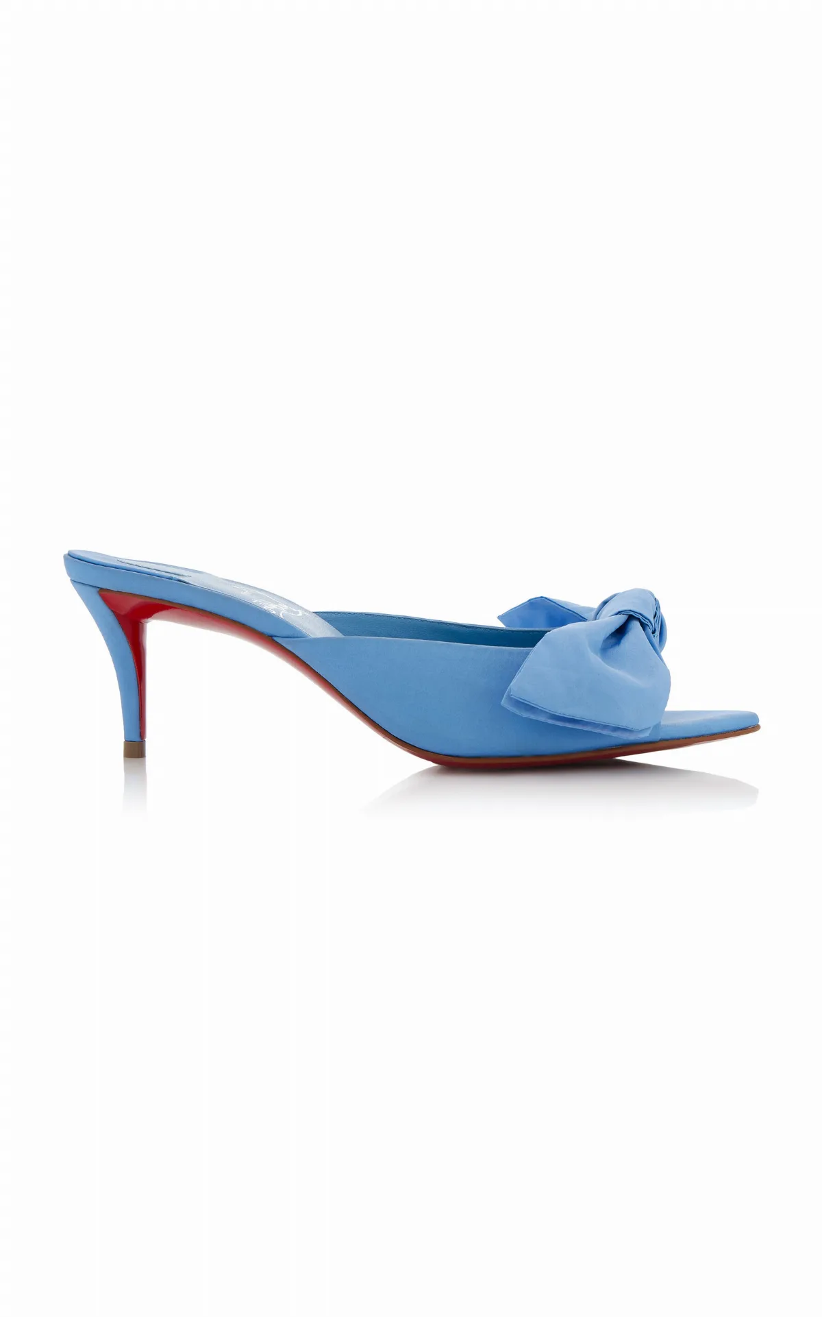 Mulazee 60mm Taffeta Mules by Christian Louboutin