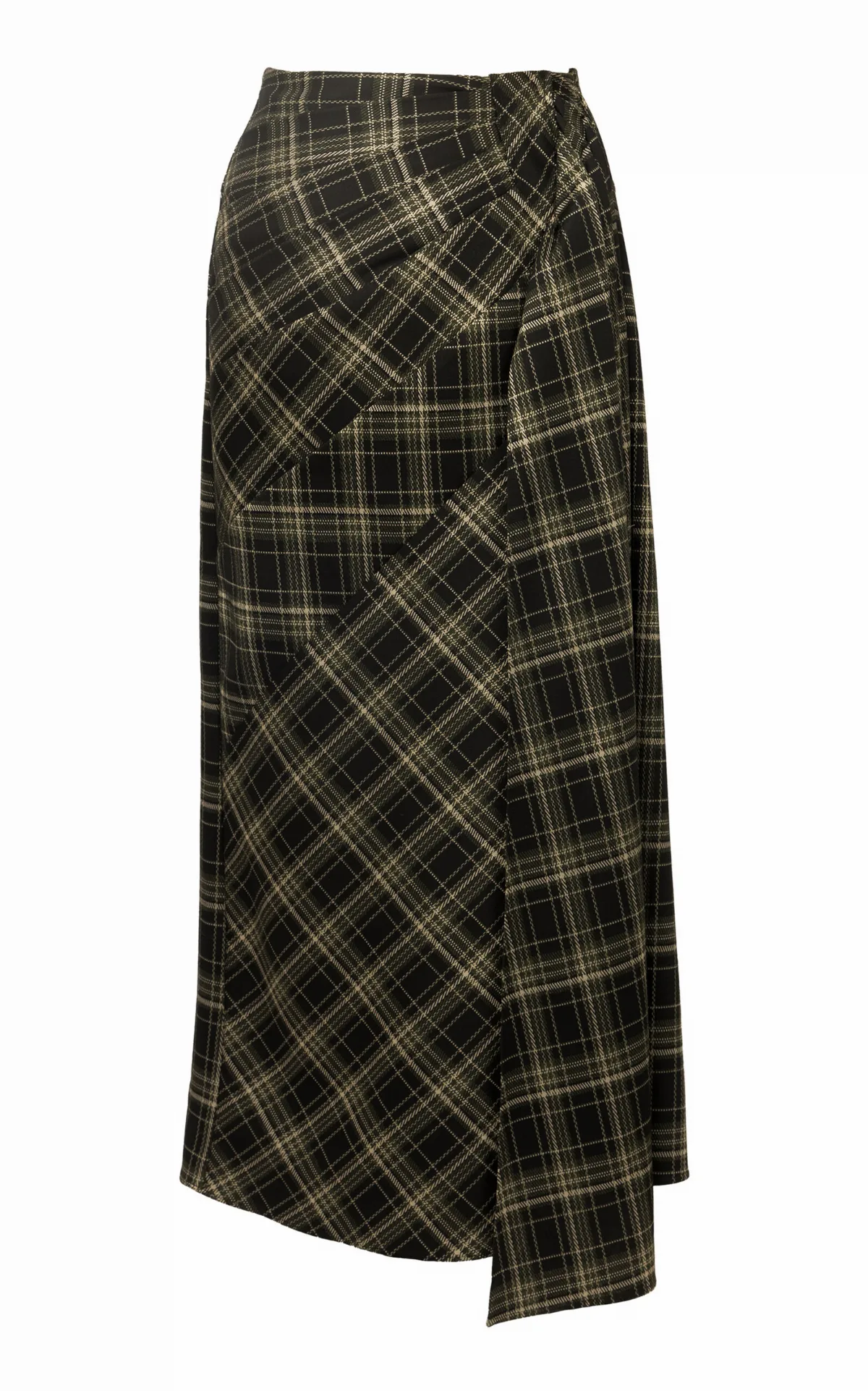 Leandra Plaid Midi Skirt by Chorus