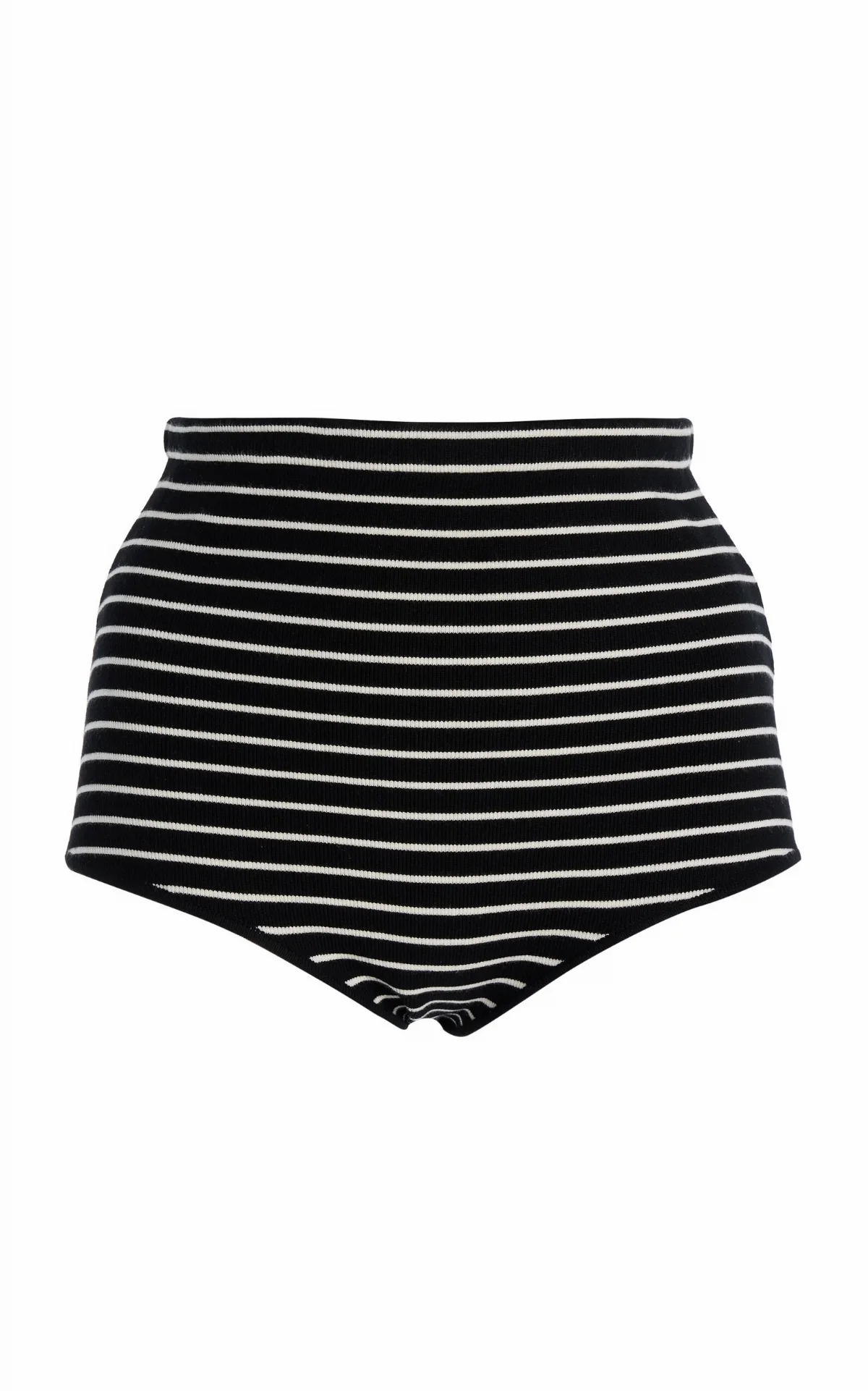 Alissa Striped Knit Briefs by The Frankie Shop