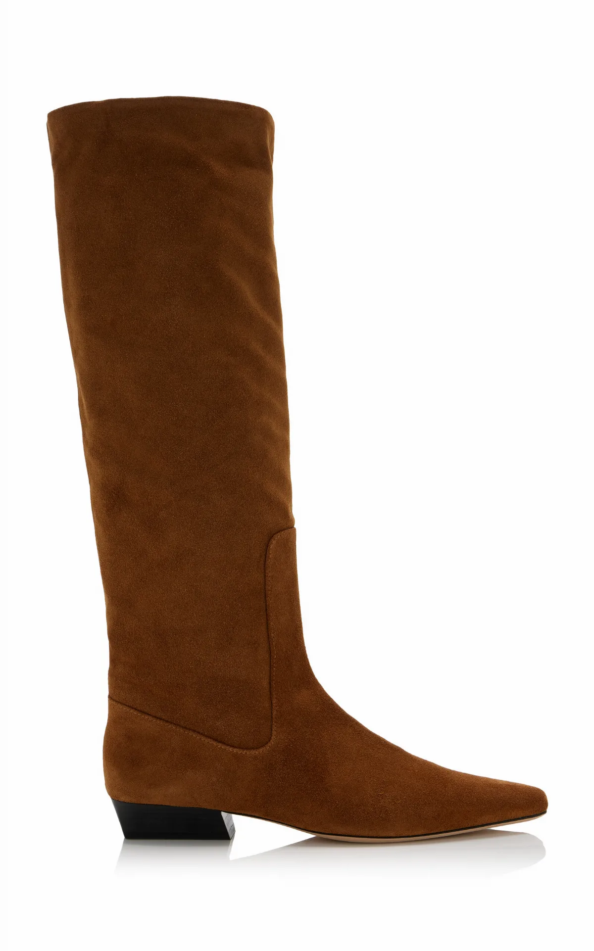 Wally Suede Knee Boots by STAUD