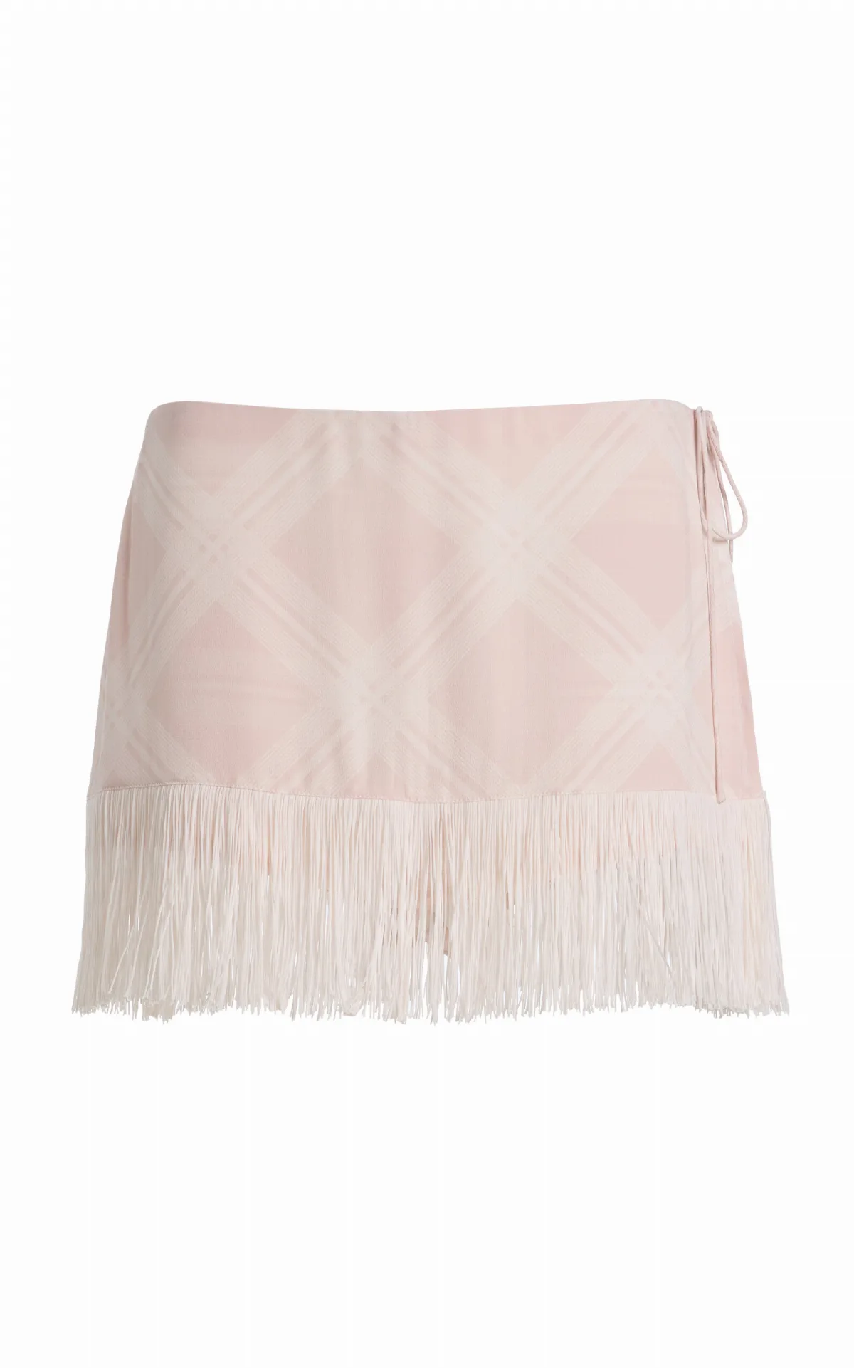 La Isla Lola Plaid Crepe Shorts by Posse