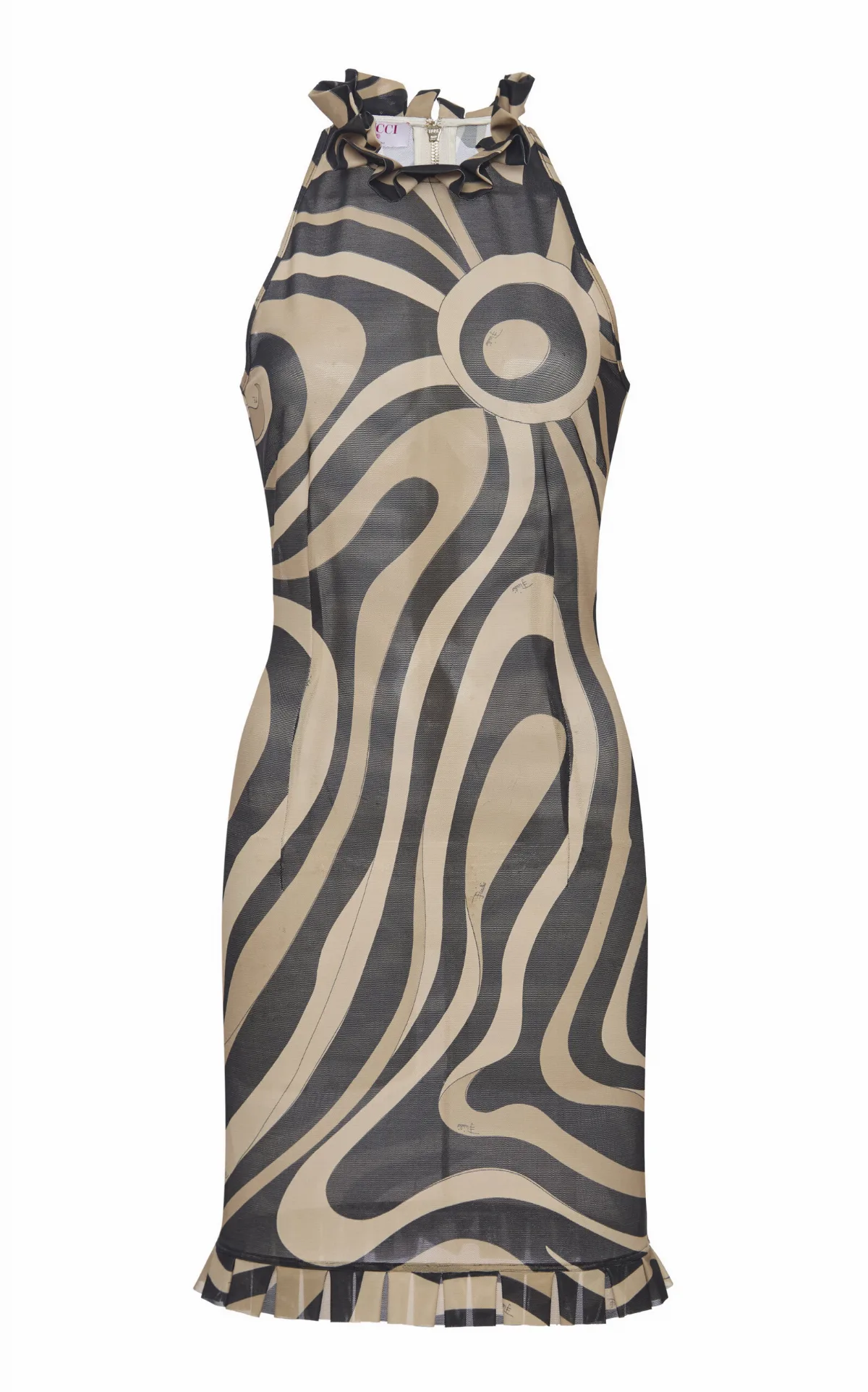 Printed Mesh Mini Dress by Pucci