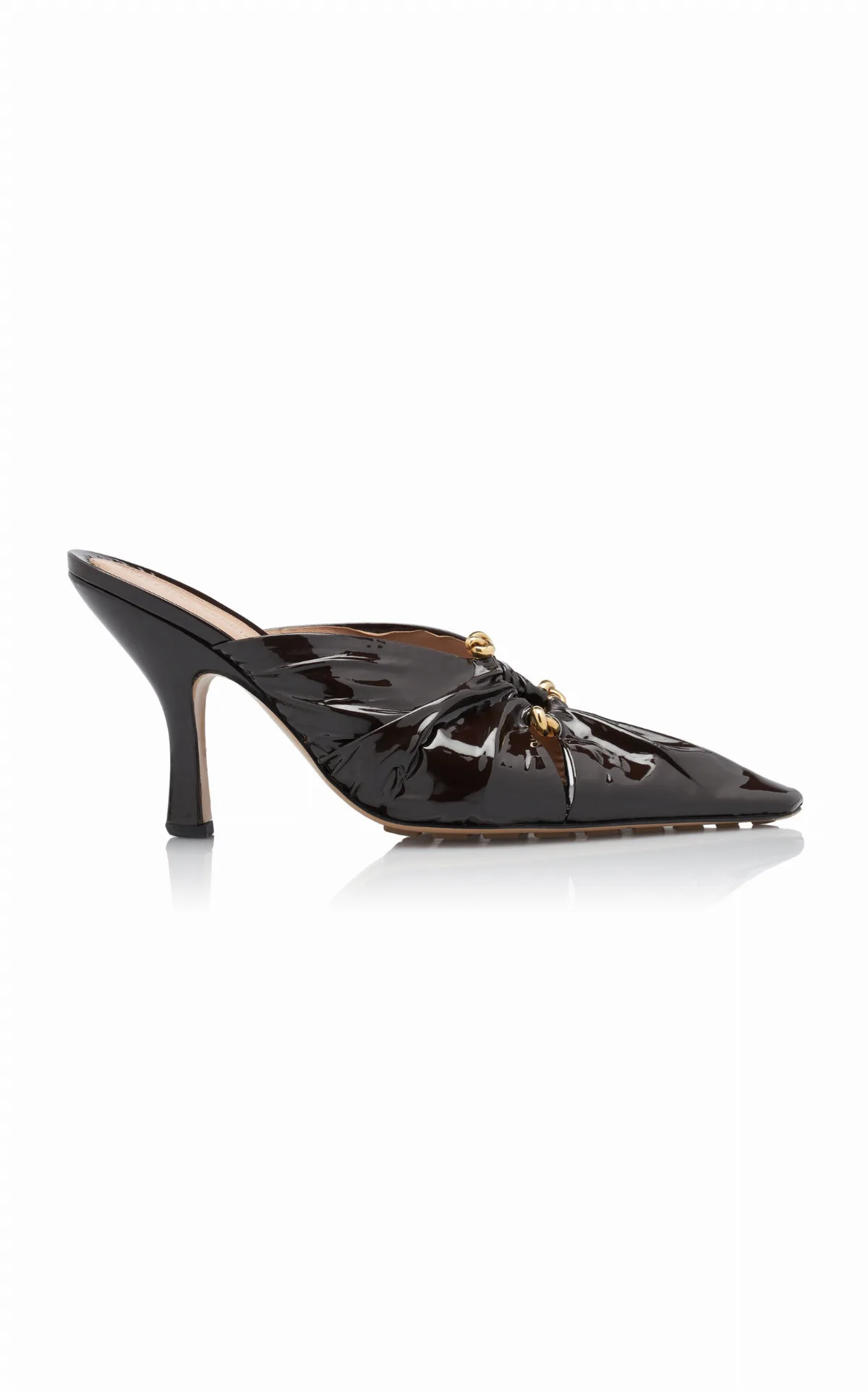 Leather Mules by Bottega Veneta