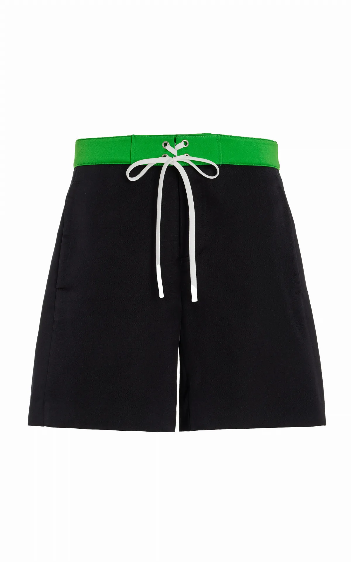 Raso Silk-Blend Shorts by Miu Miu