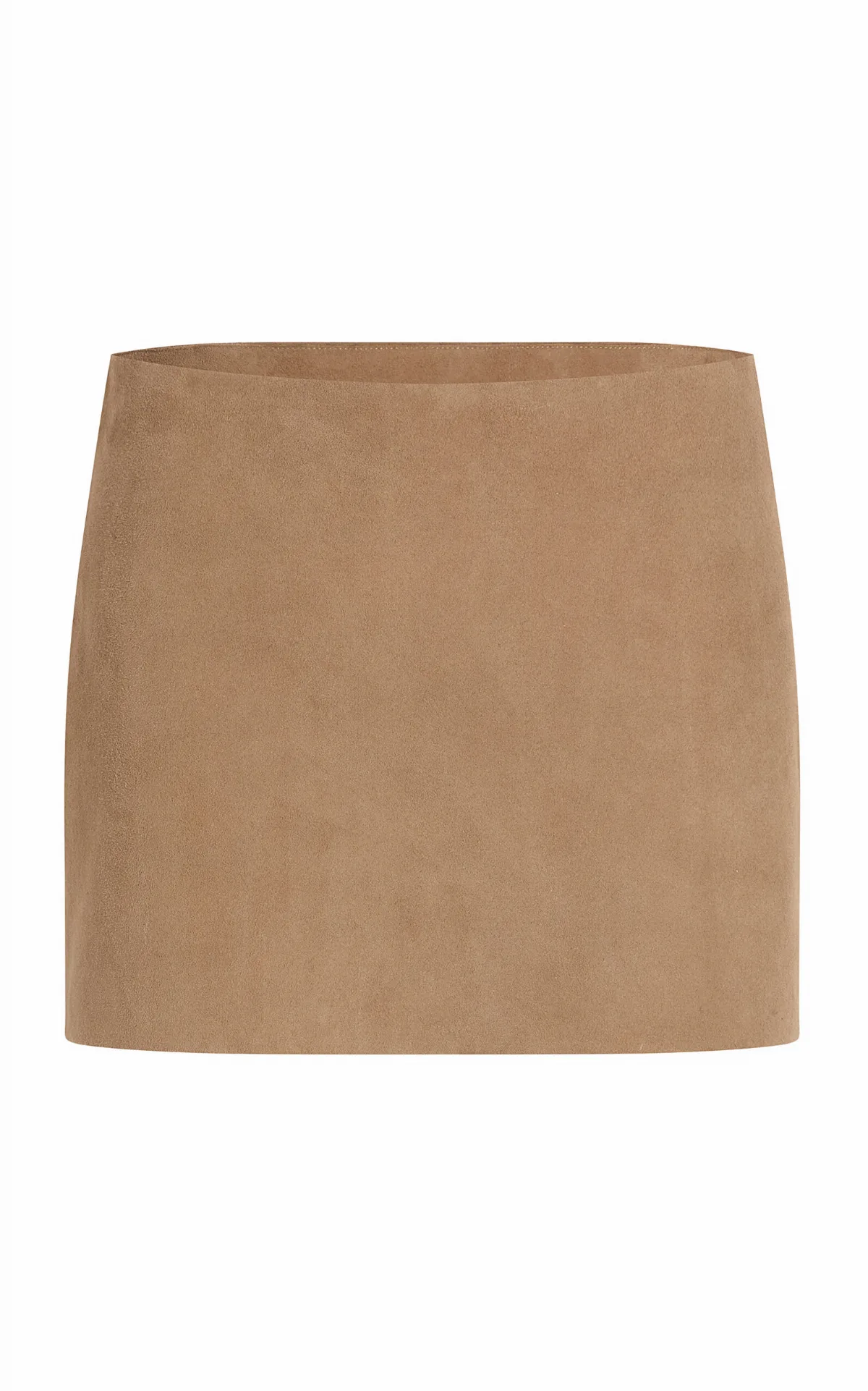 Jett Suede Mini Skirt by Khaite