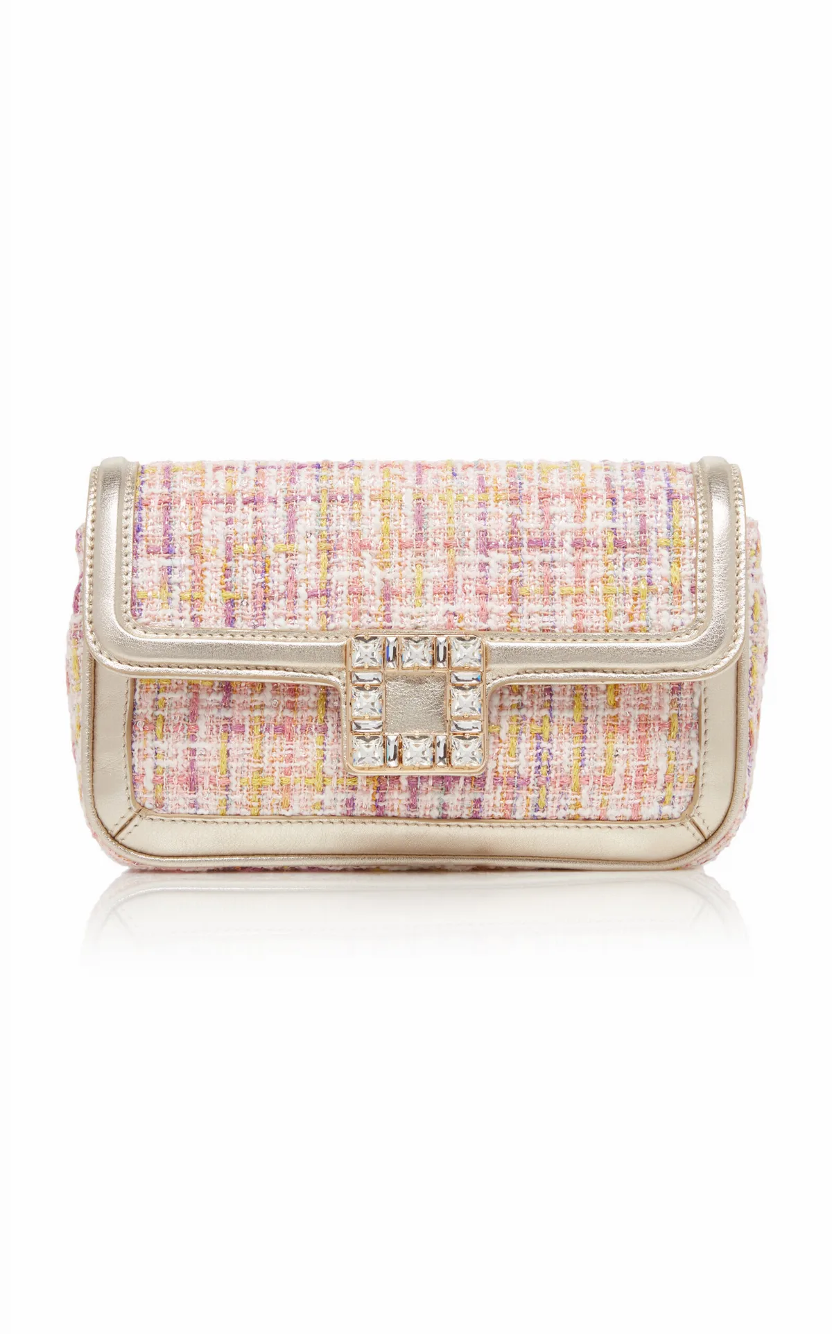 Viv' Jeu De Fille Tweed Envelope Bag by Roger Vivier