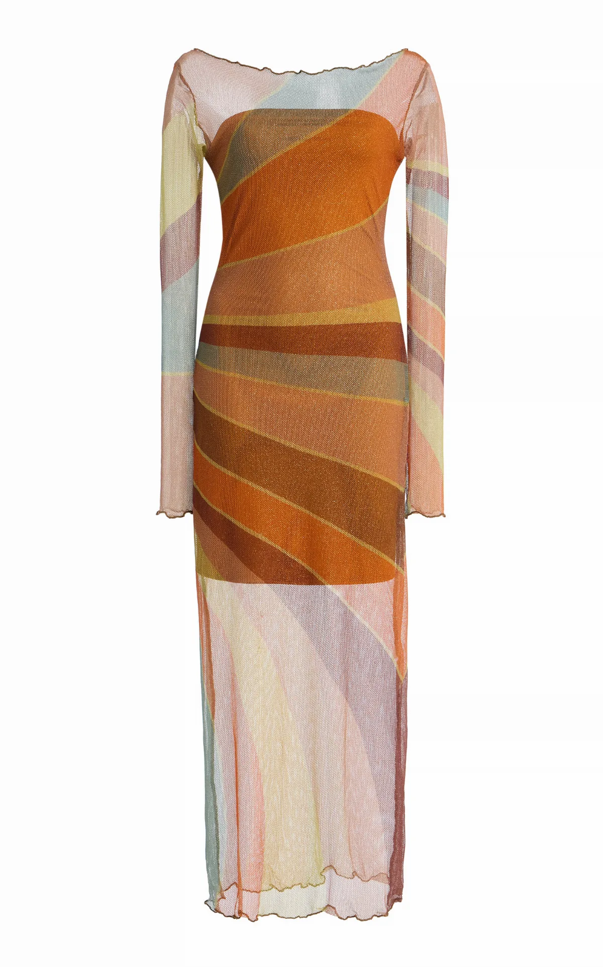 La Isla Ursa Sparkling Mesh Midi Dress by Cala de la Cruz