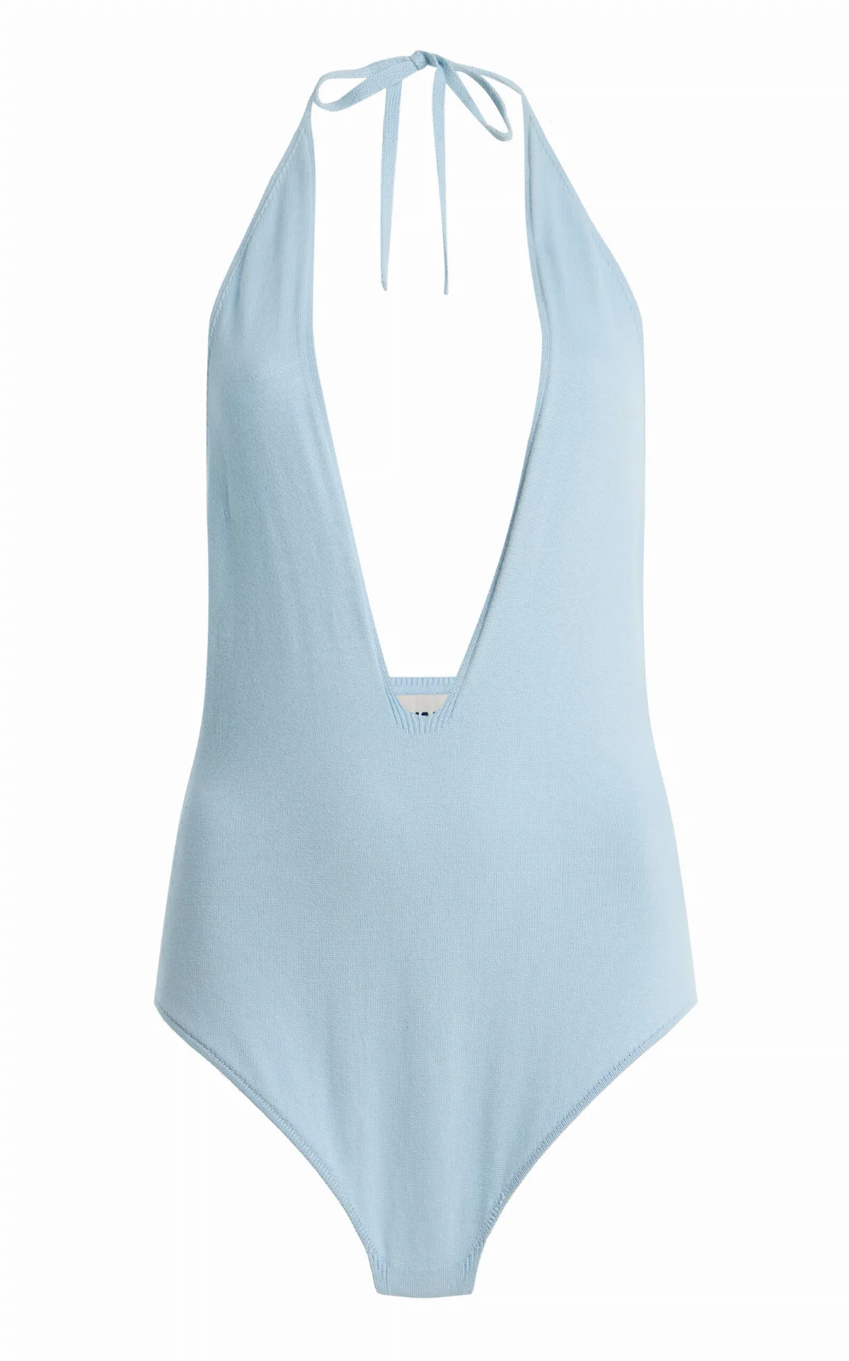 La Isla Cotton Knit Bodysuit by LA VESTE