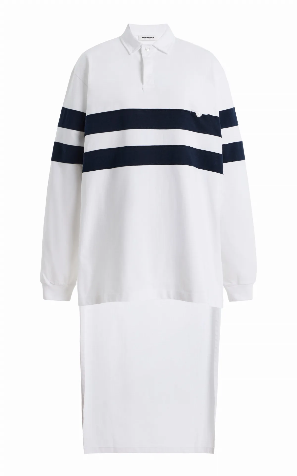 Jill Striped Cotton Rugby Shirt by DARKPARK