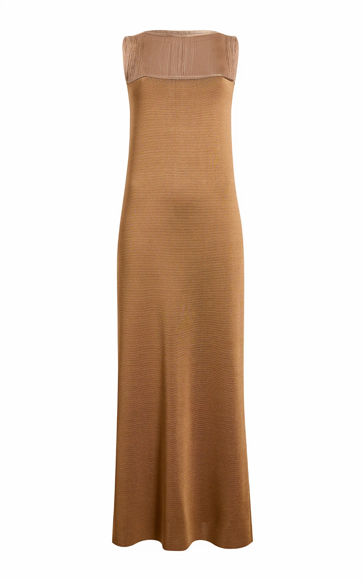 Ruslan Fringed Knit Maxi Dress by Khaite