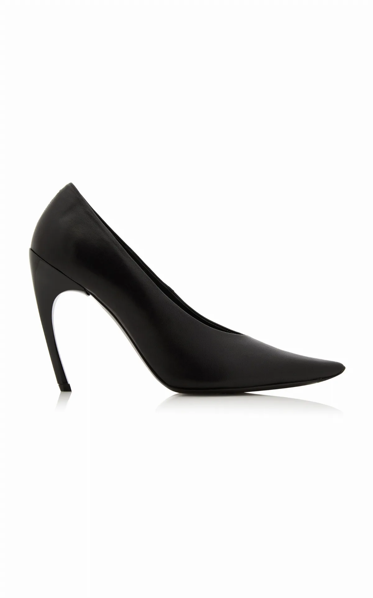 Choc Decollette Leather Pumps by Roger Vivier
