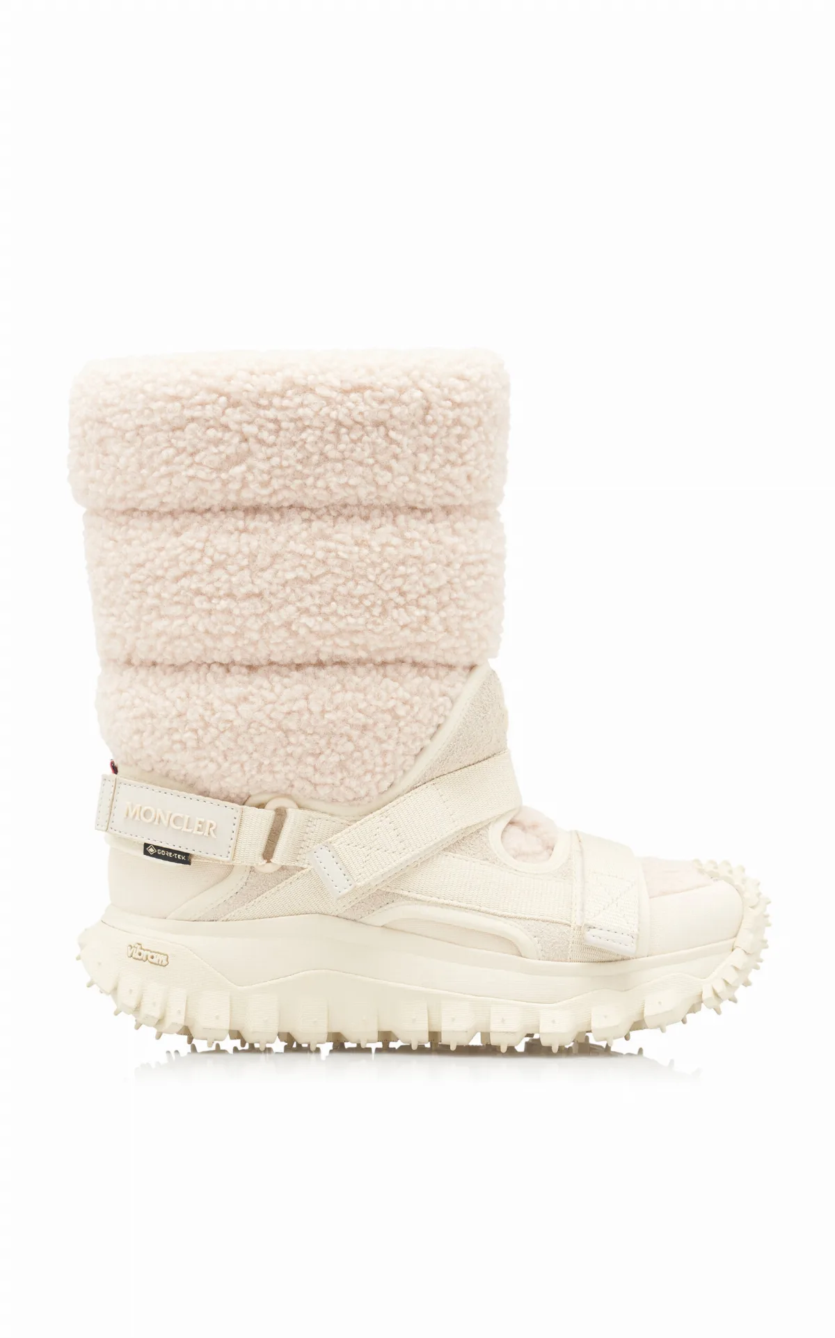 Trailgrip Eco-Shearling Ankle Boots by Moncler