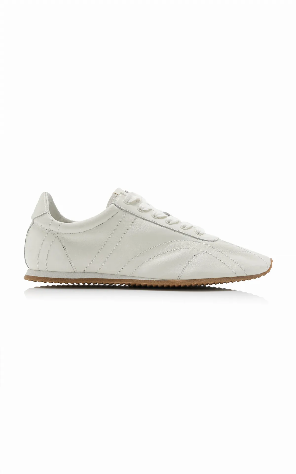 Flex Leather Sneakers by Toteme