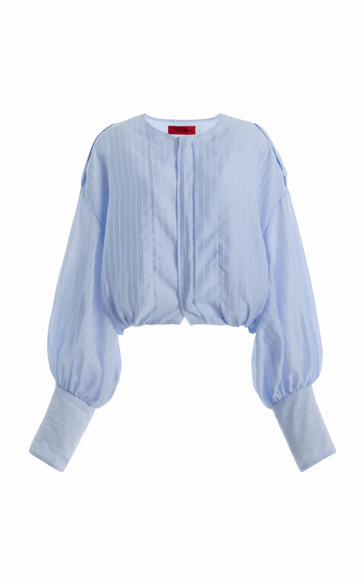 Diana Striped Poplin Shirt by The Latest