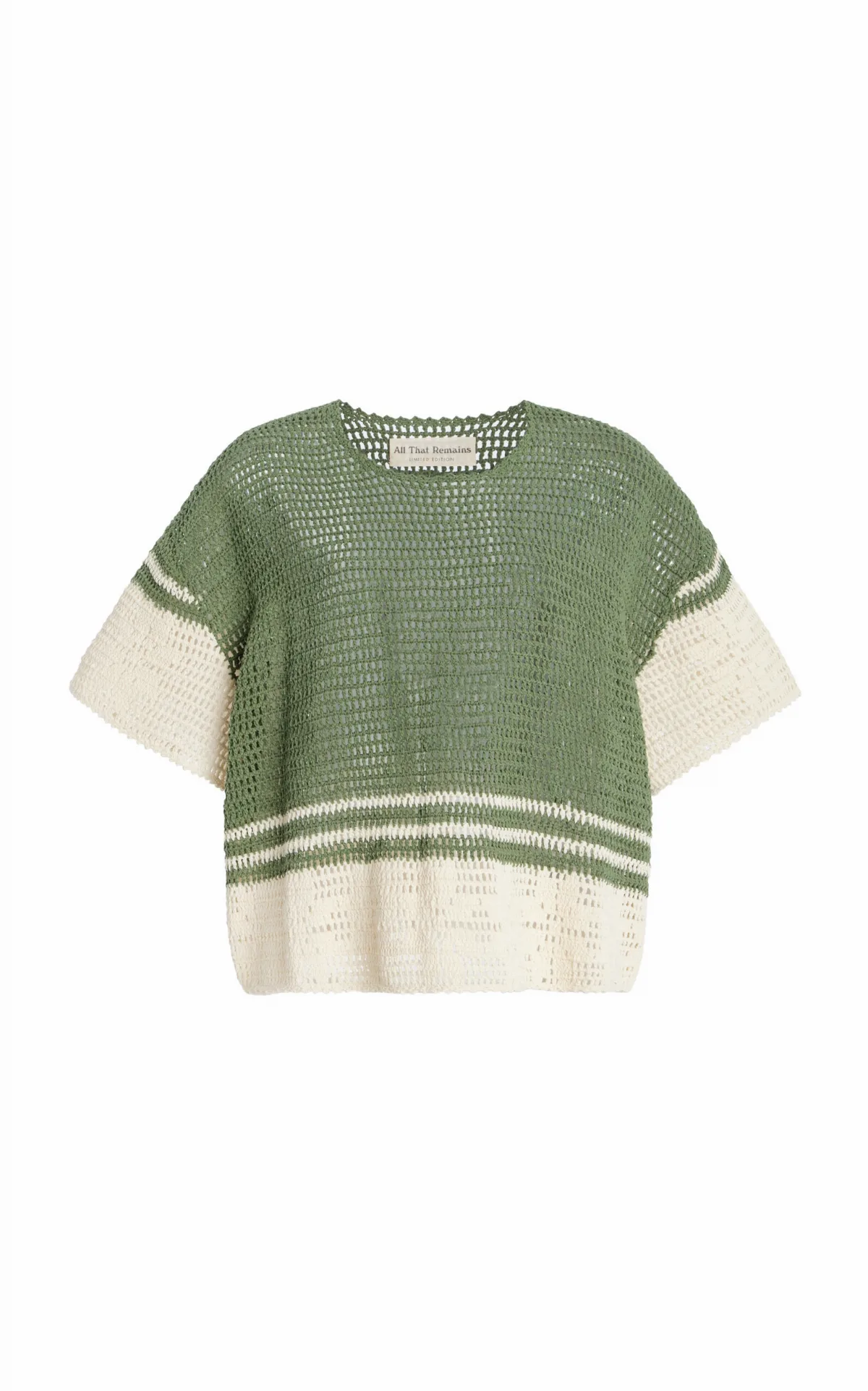 Willow Lace-Detailed Crocheted-Cotton Top by All That Remains
