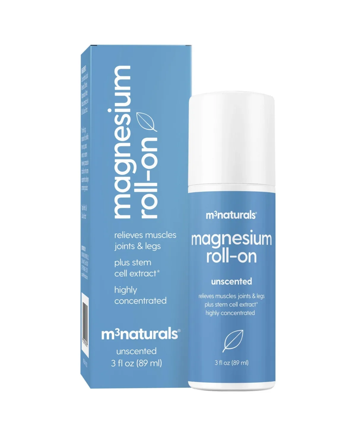 Naturals Magnesium Oil Roll On, 1ct by M3
