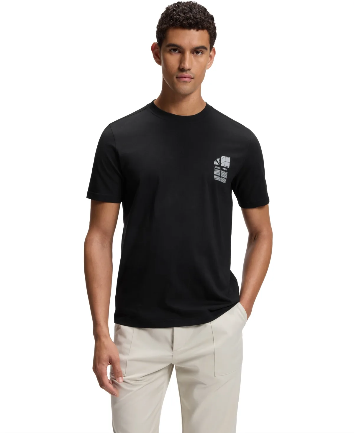 Cotton-Jersey Graphic Print Regular-Fit T-Shirt
