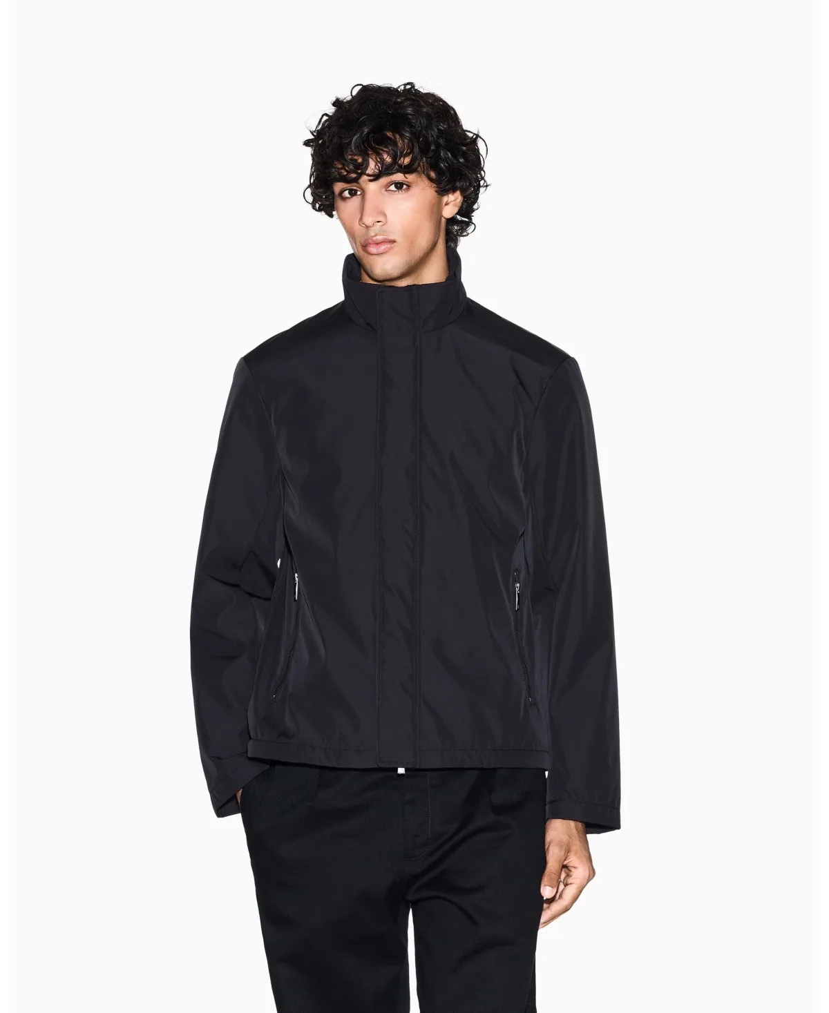 Poly Bonded Fleece Sport Jacket by A|x Armani Exchange