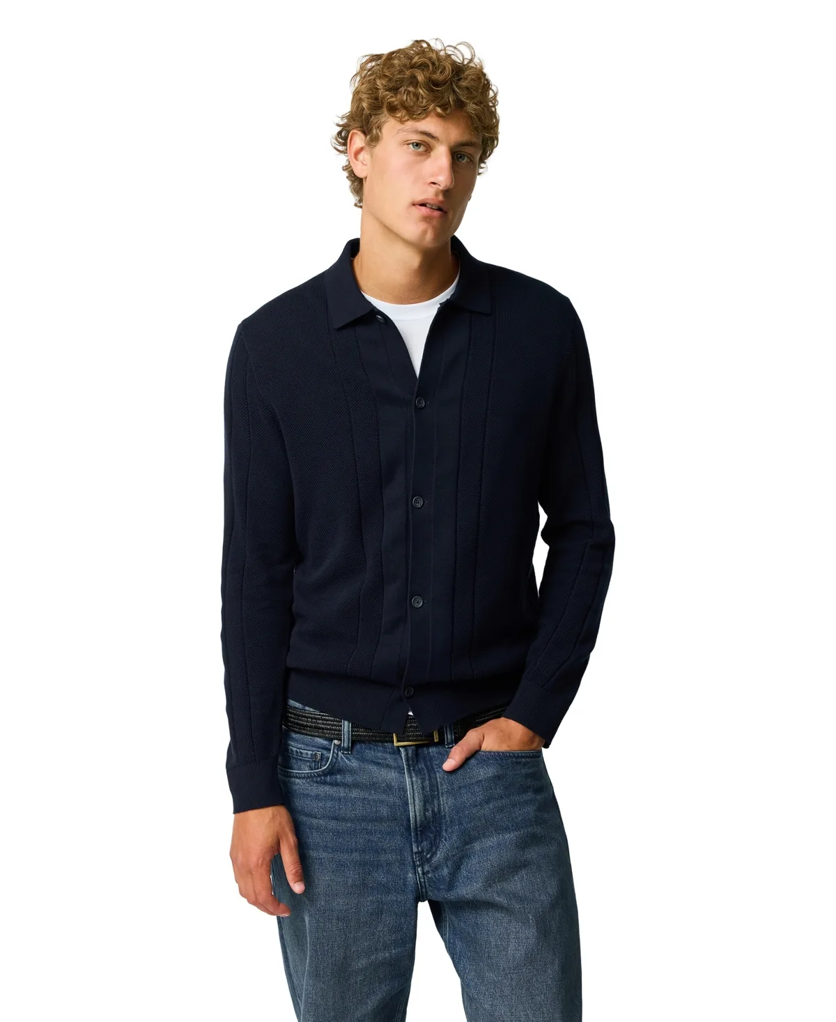 Quinns Flat Long-Sleeve Knit Sweater by Rodd & Gunn