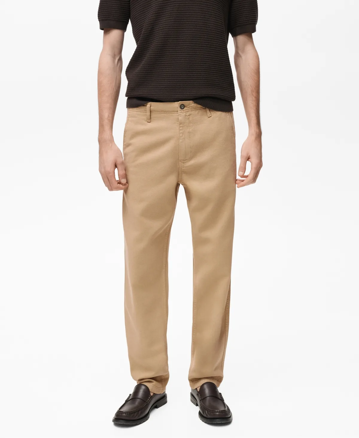 Lyocell Regular-Fit Jeans by Mango