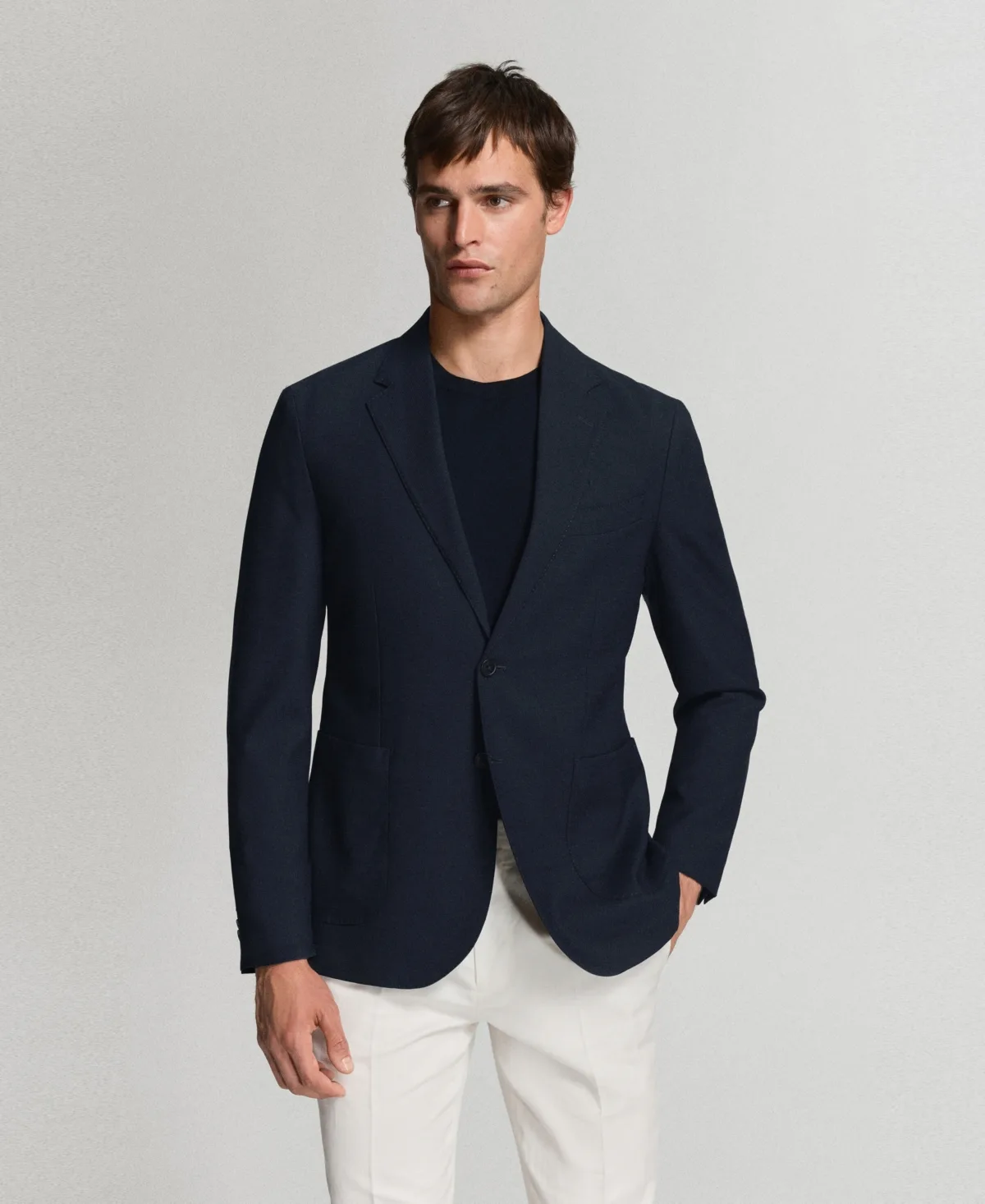 Pockets Slim-Fit Blazer by Mango