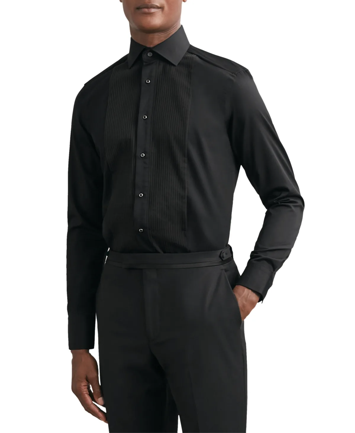 Marcel Cotton Slim-Fit Dinner Shirt by Reiss