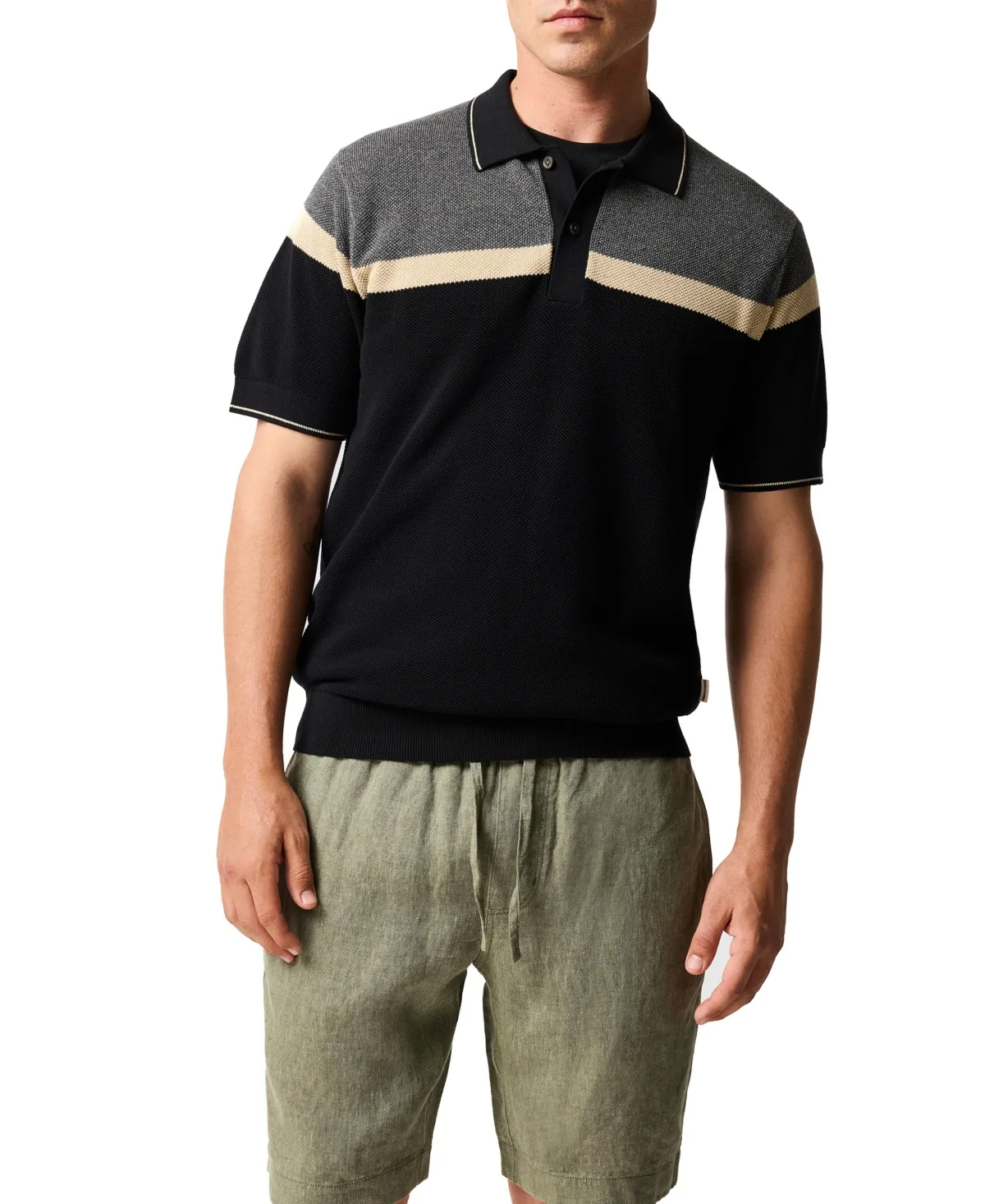 Barret Reef Knit Polo Shirt by Rodd & Gunn