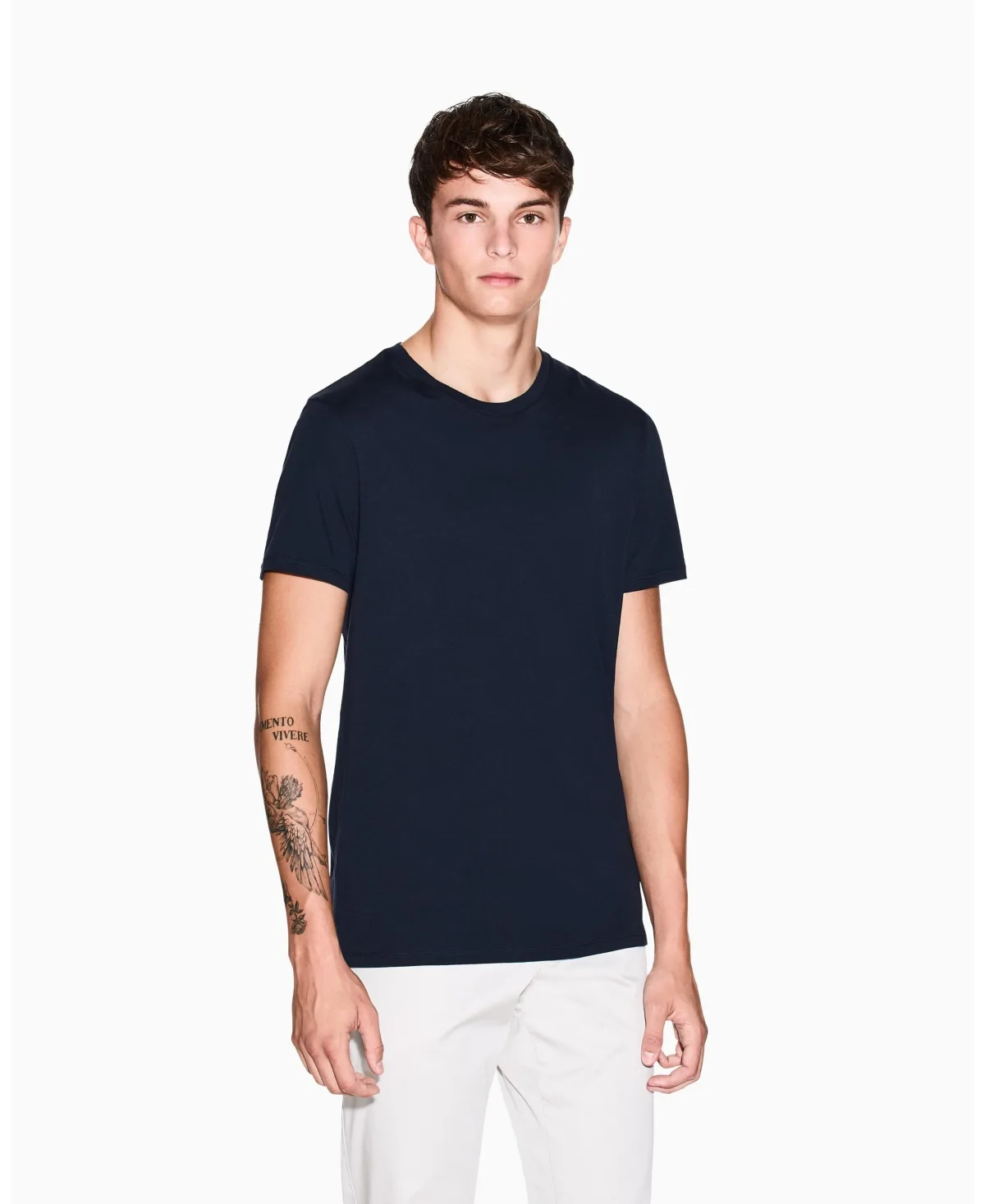 Pima Crew Neck T-Shirt by A|x Armani Exchange